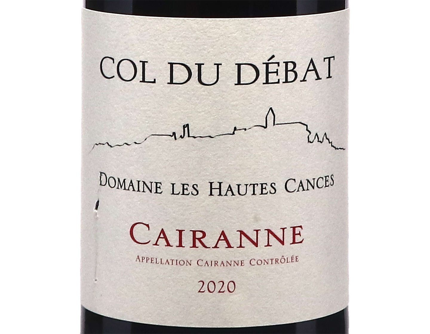 Cairanne, Domaine des Hautes Cances, Le Col du Débat, Amadieu 2020