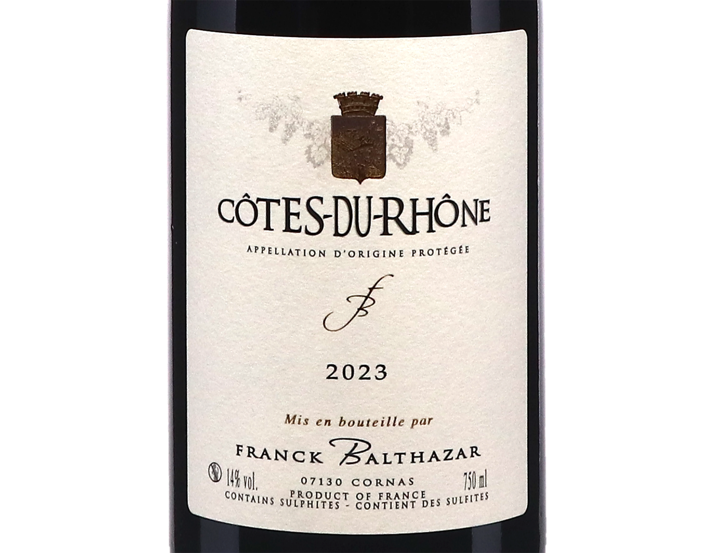 Cotes du Rhone,Franck Balthazar 2023