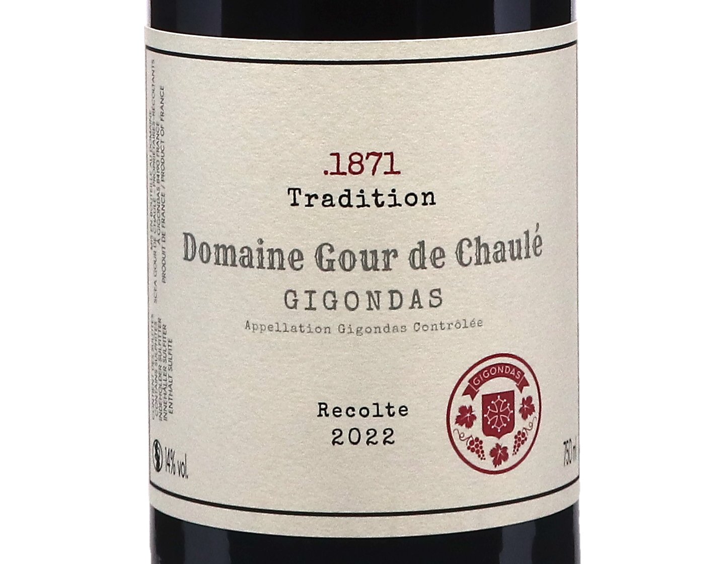 Gigondas Domaine de Gour de Chaule 2022