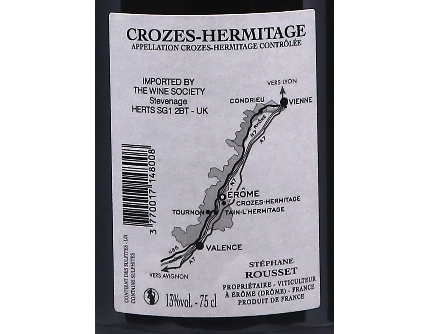 Crozes-Hermitage, Domaine Rousset 2023