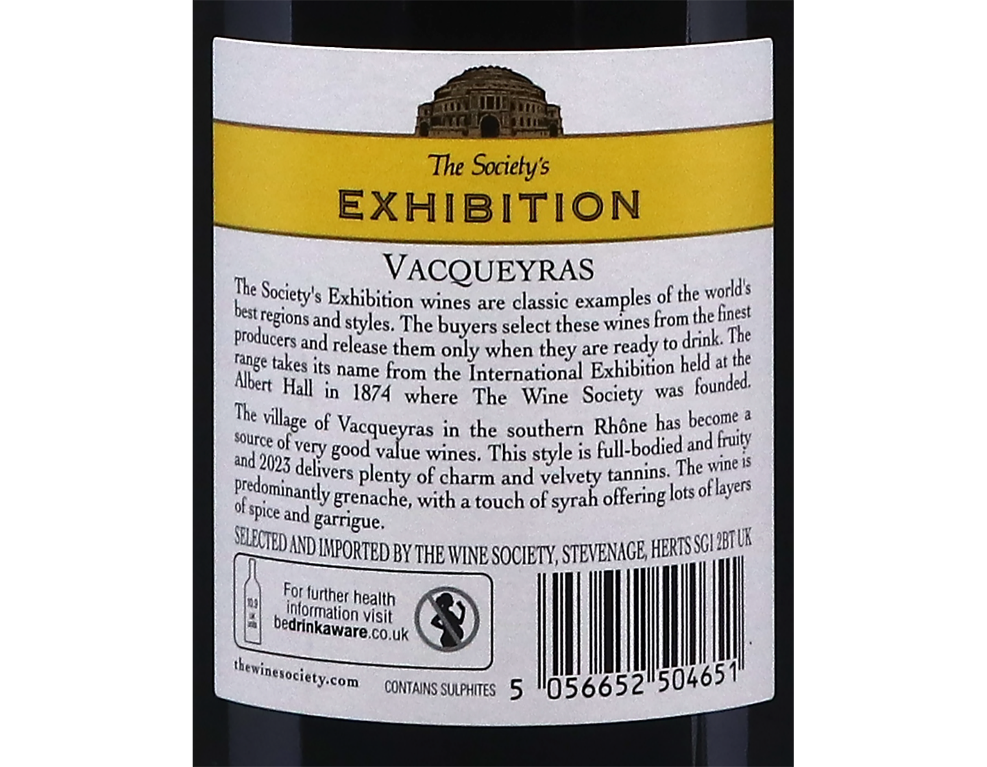 The Society's Exhibition Vacqueyras 2023