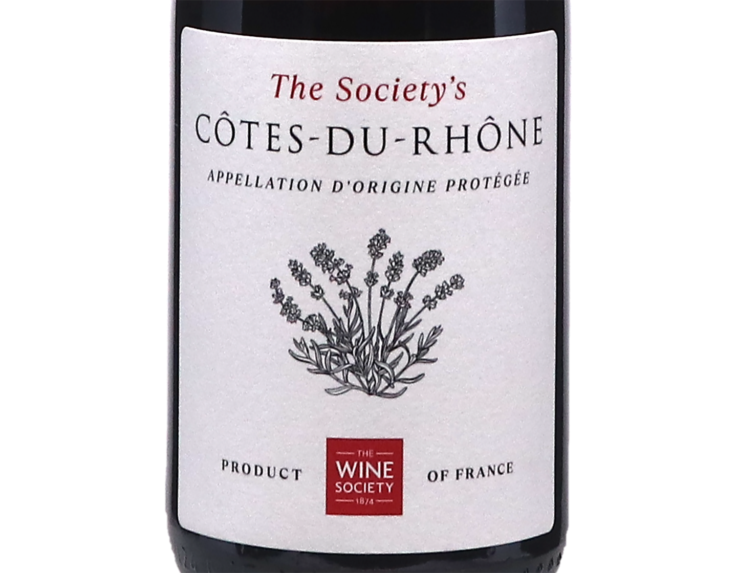 Half bottle of The Society's Cotes du Rhone 2024
