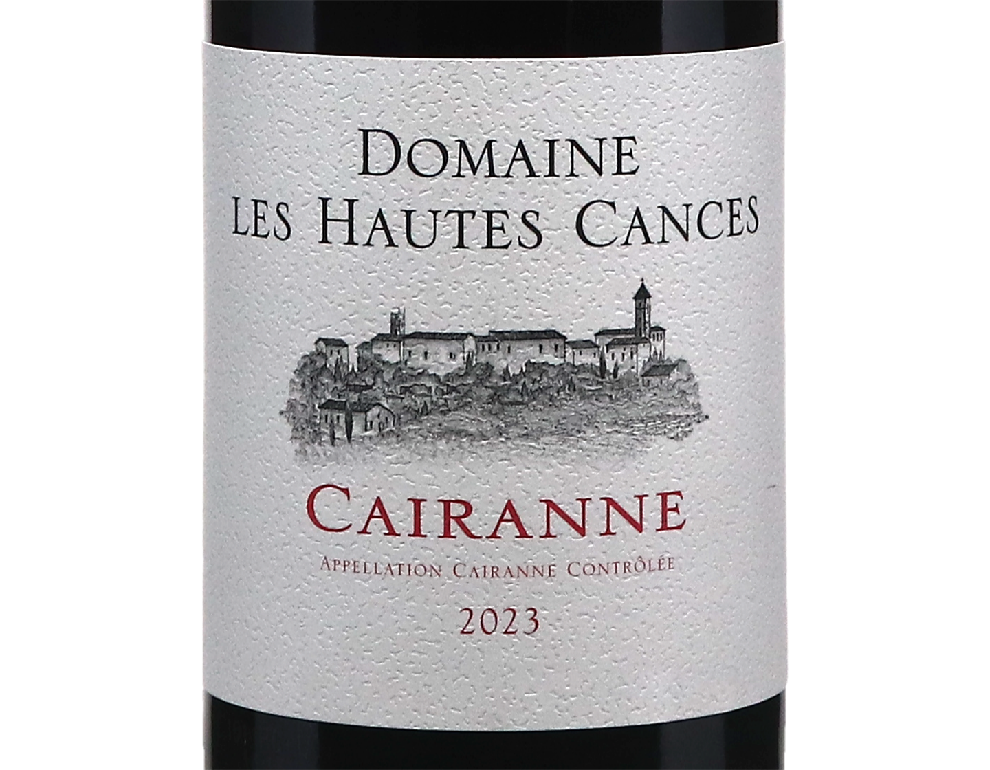 Cairanne Domaine des Hautes Cances Amadieu 2023