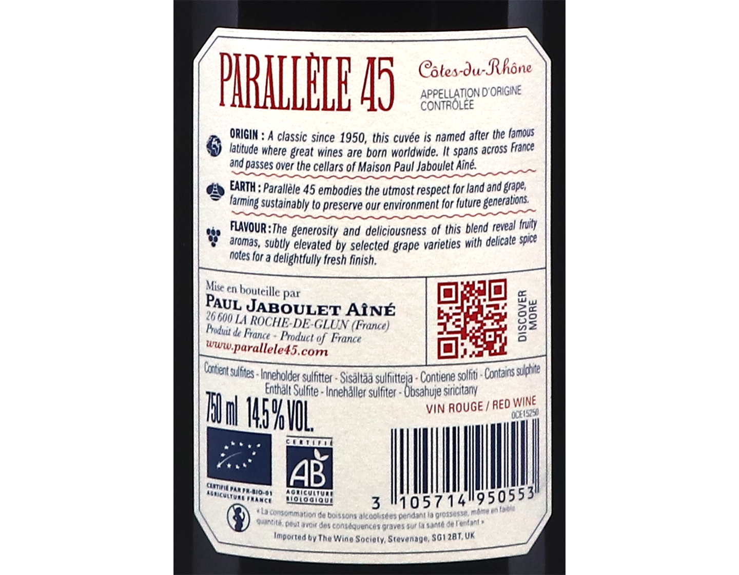 Cotes du Rhone Parallel 2024 Jaboulet
