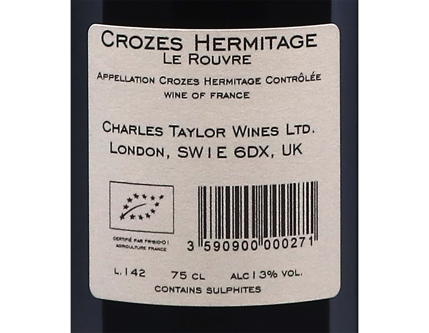 Crozes Le Rouvre Yann Chave 2023
