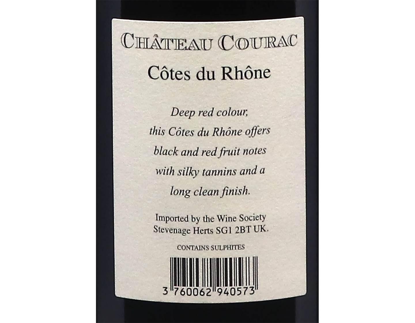 Cotes du Rhone Chateau Courac 2023