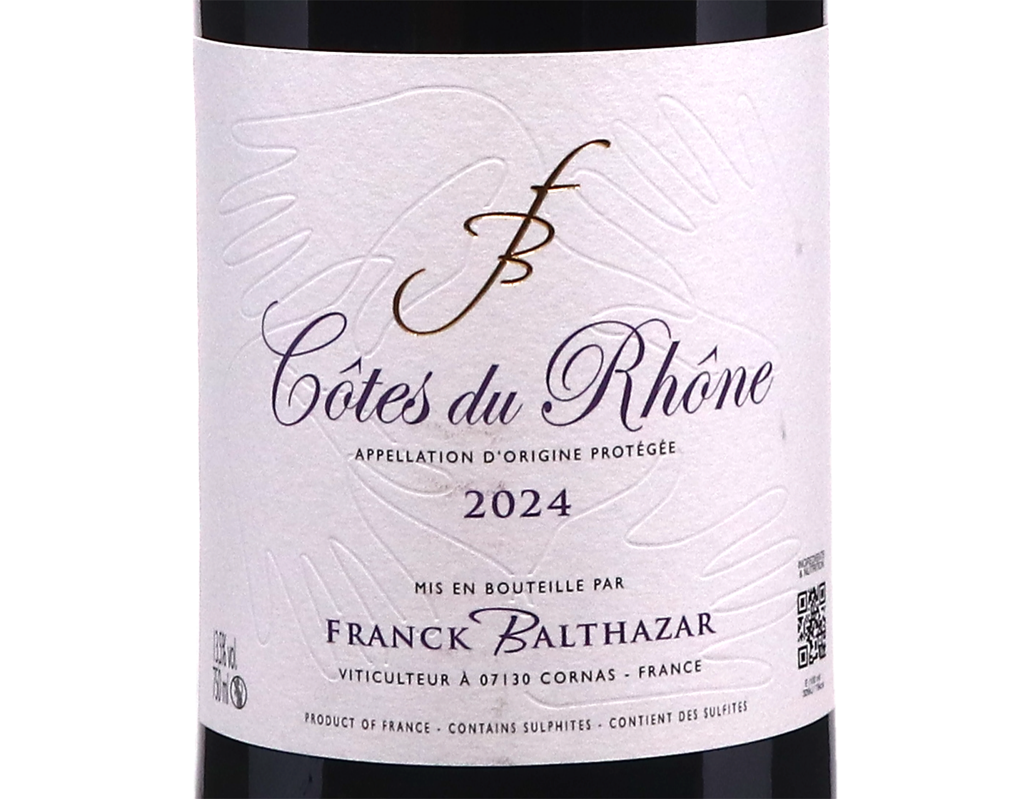 Cotes du Rhone,Franck Balthazar 2024