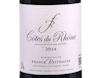 Cotes du Rhone,Franck Balthazar 2024 view 2