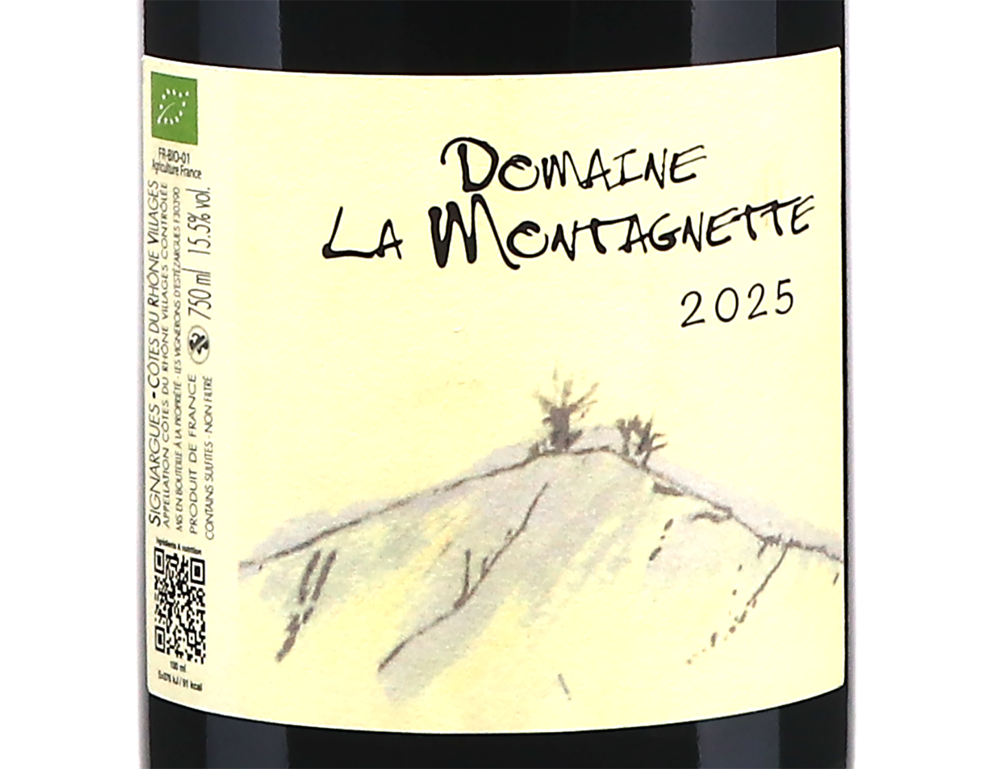 Signargues Cotes du Rhone Villages Domaine la Montagnette 2025
