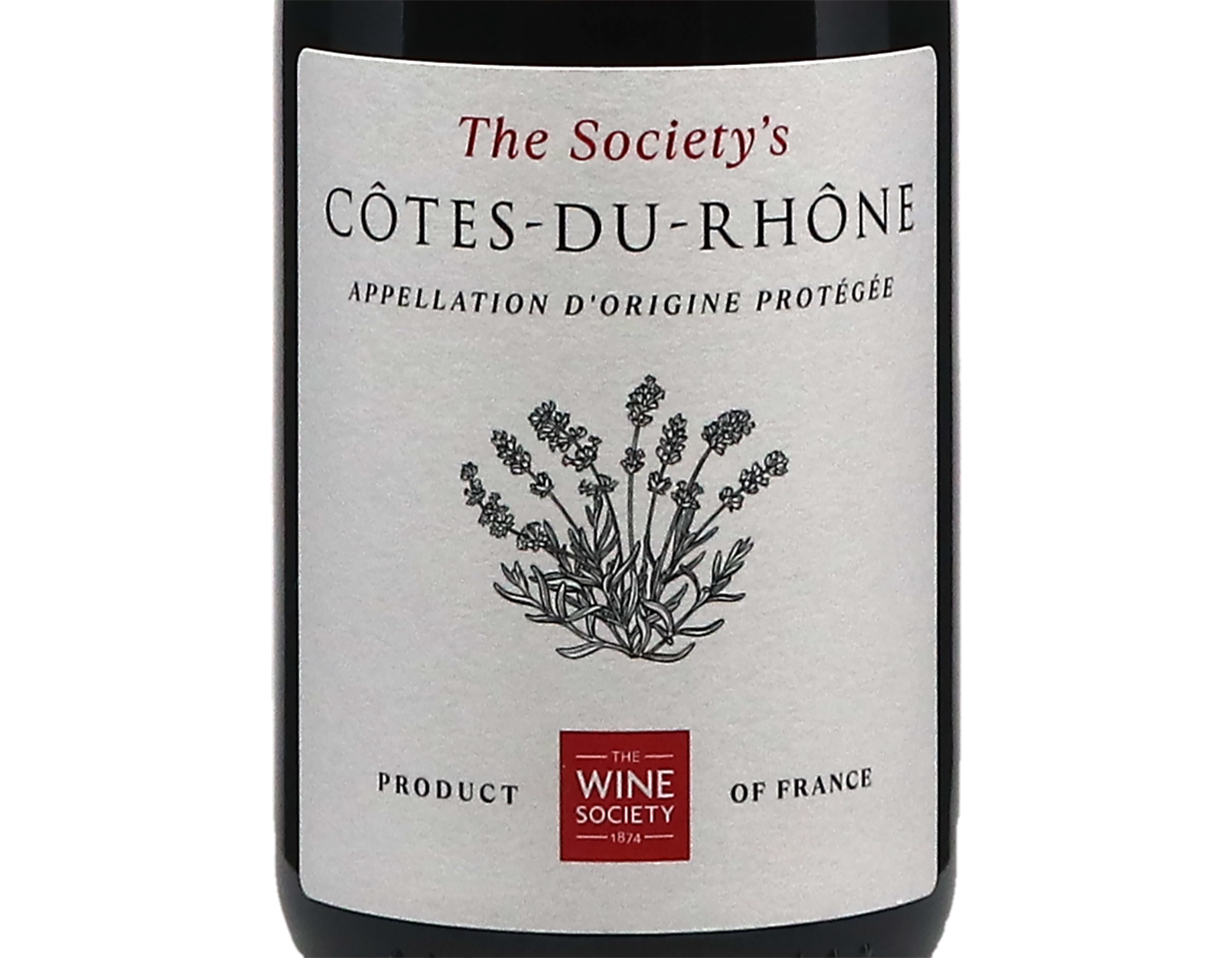 Half bottle of The Society's Cotes du Rhone 2025