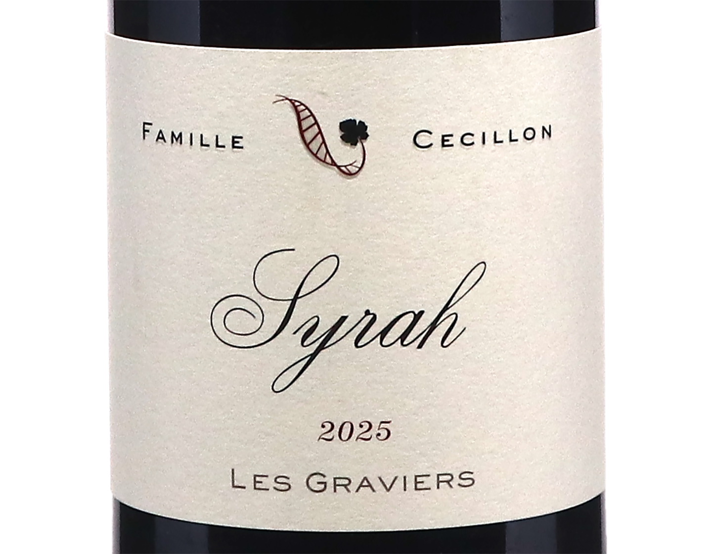 Syrah Les Graviers, Vin de France, Domaine Julien Cécillon 2025