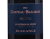 Costieres de Nimes Elegance Rouge Chateau Beaubois 2024 view 2