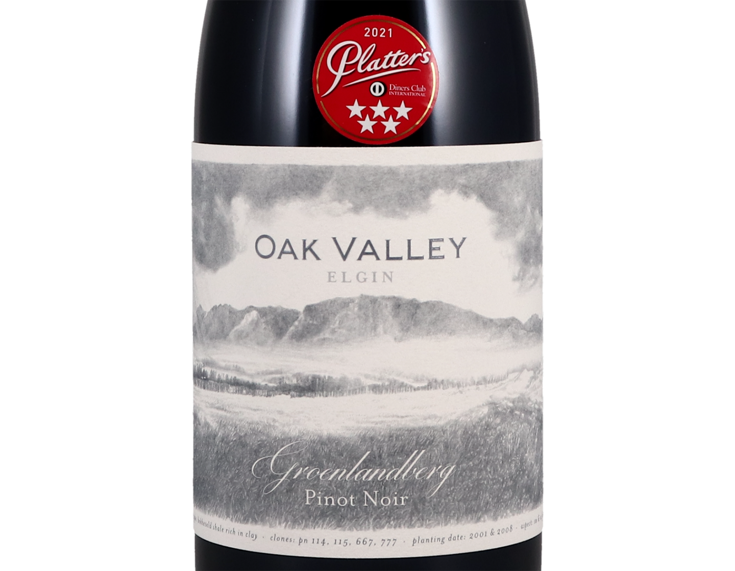 Oak Valley Groenlandberg Pinot Noir, Elgin 2019