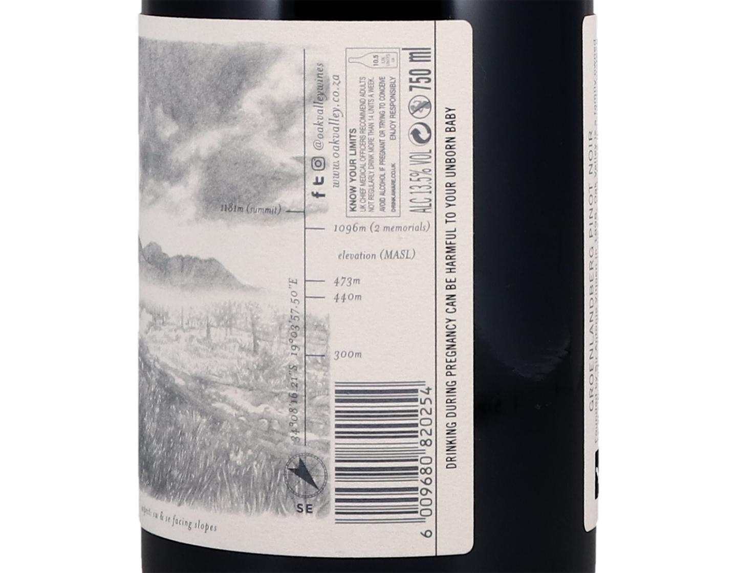 Oak Valley Groenlandberg Pinot Noir, Elgin 2019