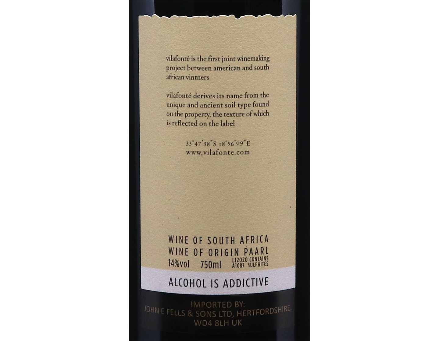 Vilafonte Series M Paarl 2018