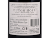 Dutch Hope Shiraz Mourvedre Swartland 2020 view 3