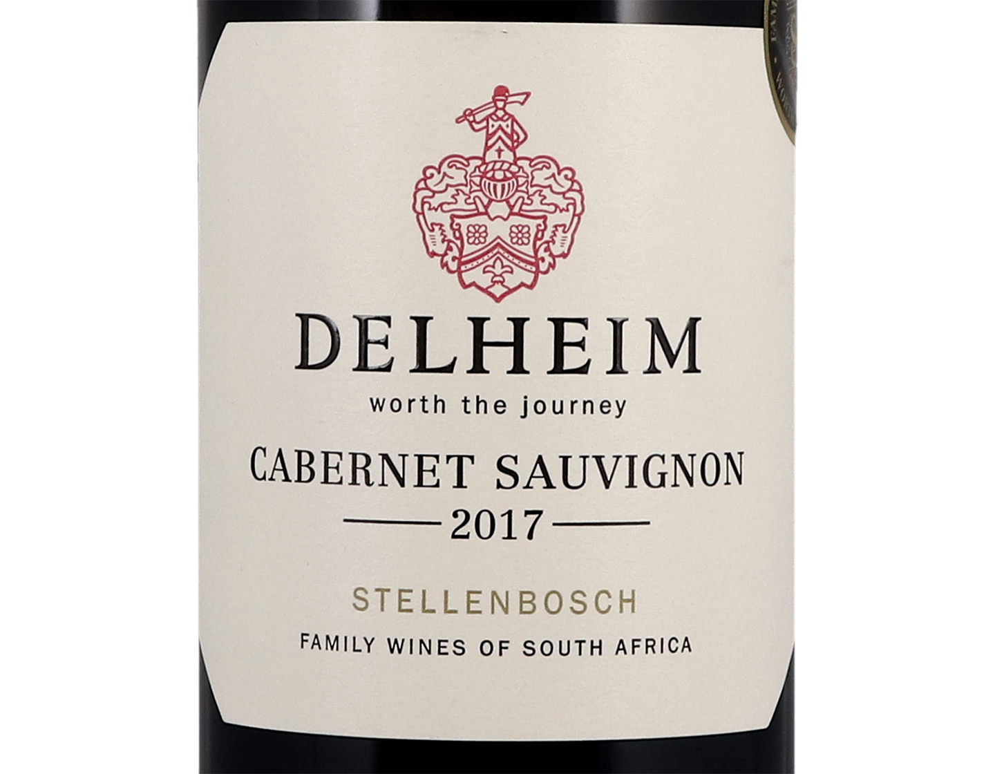 Delheim Cabernet Sauvignon, Simonsberg-Stellenbosch 2017