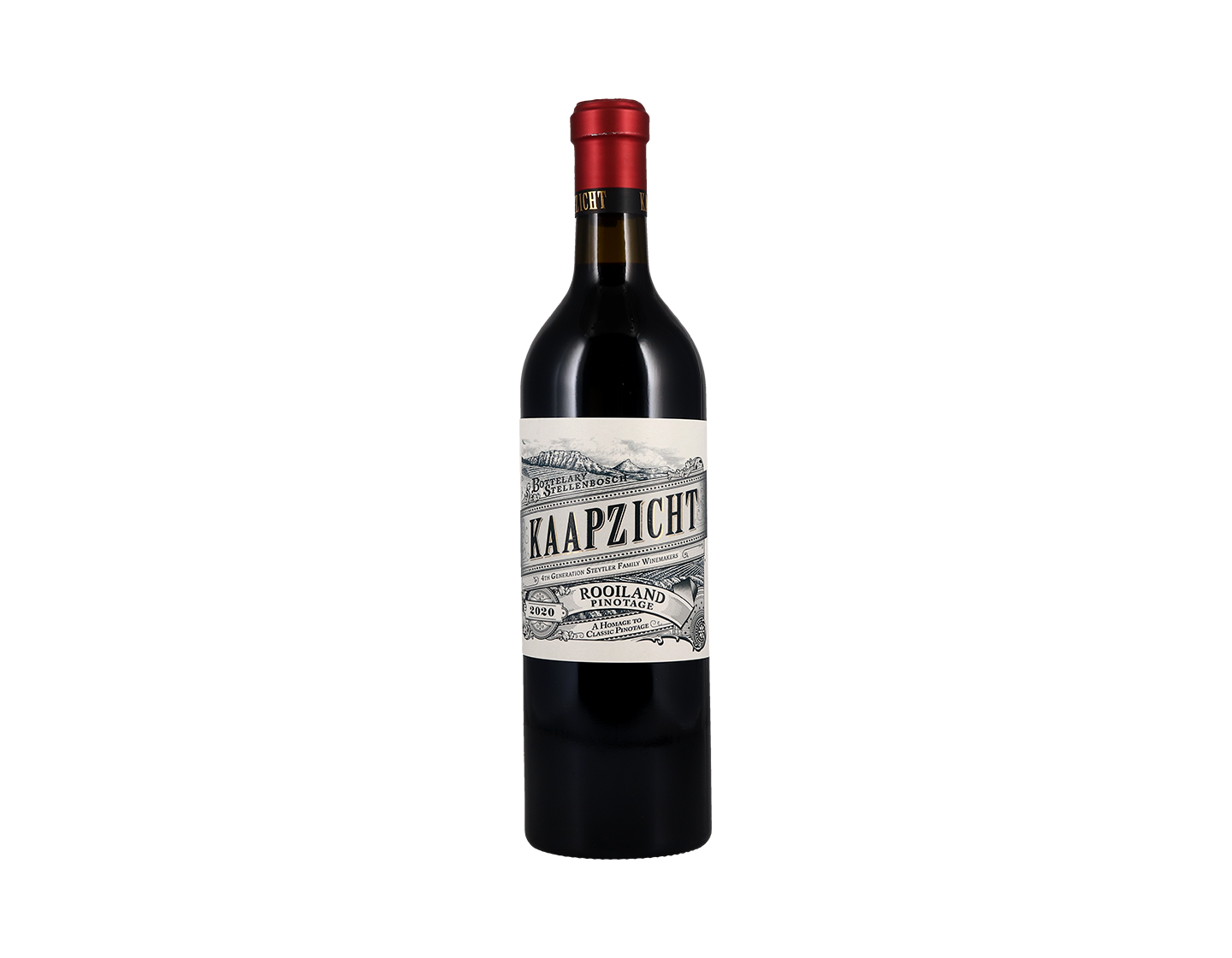 Kaapzicht Estate Rooiland Pinotage Bottelary Stellenbosch 2020
