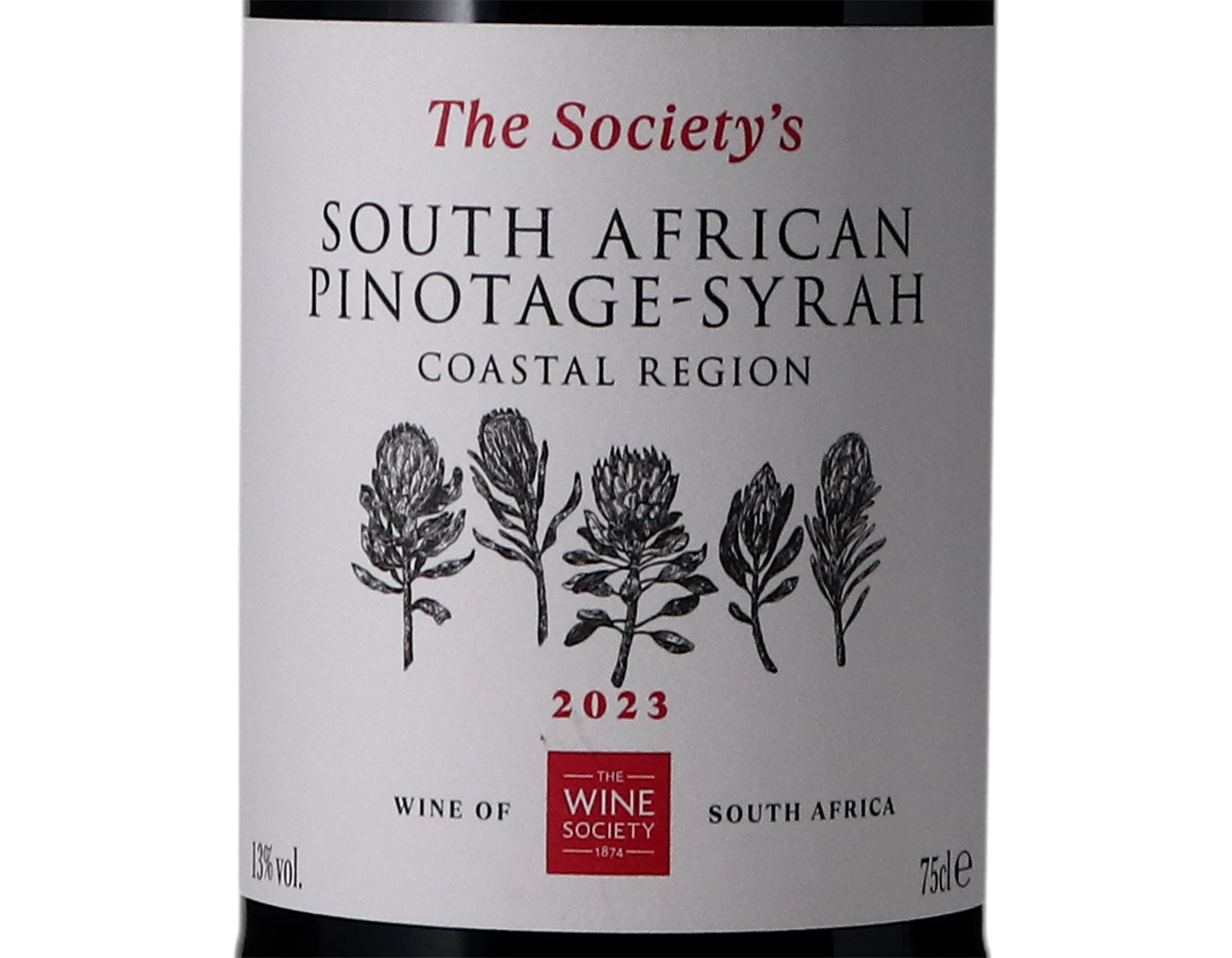 The Societys South African Pinotage Syrah Coastal Region 2023