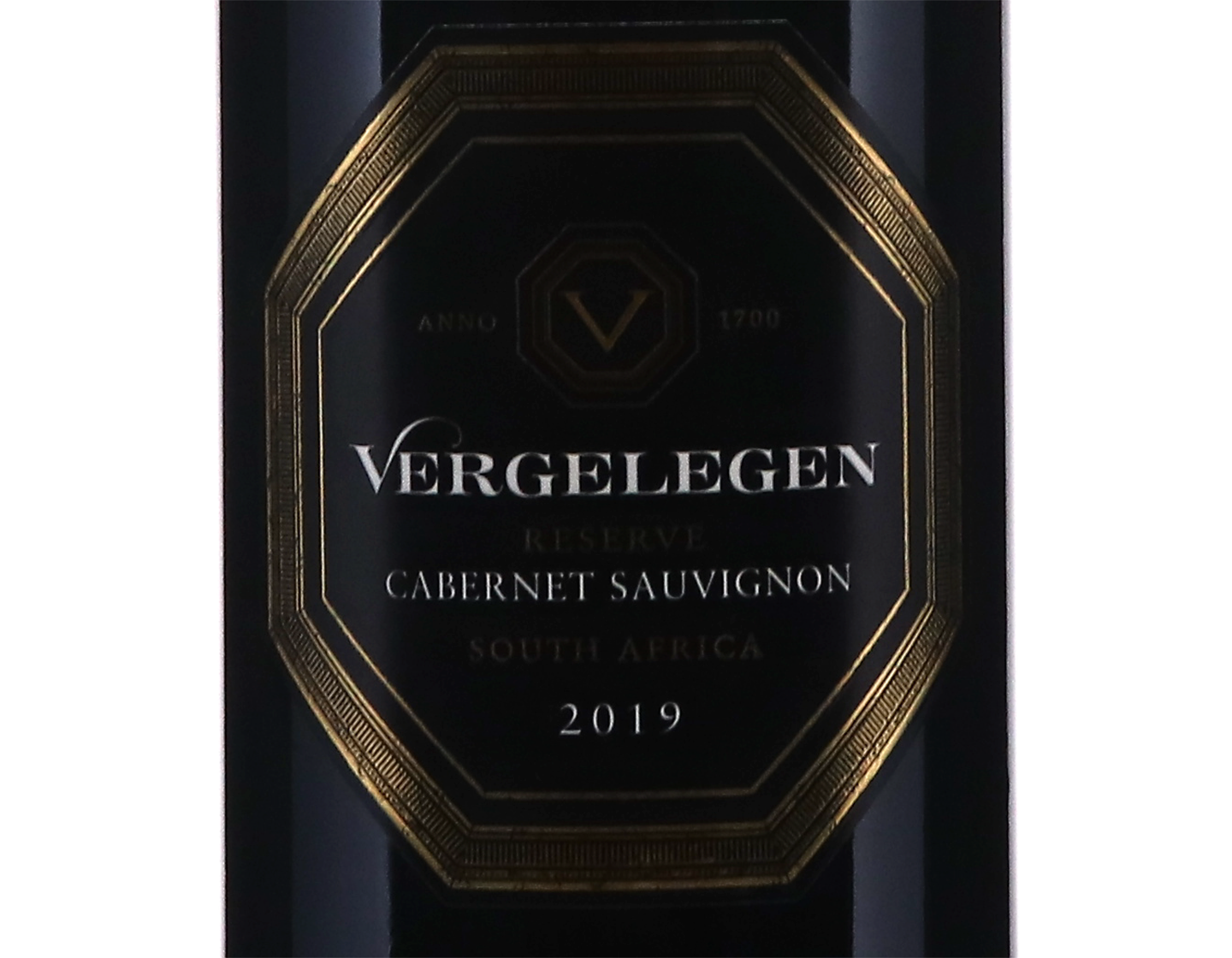 Vergelegen Estate Reserve Cabernet Sauvignon Stellenbosch 2019