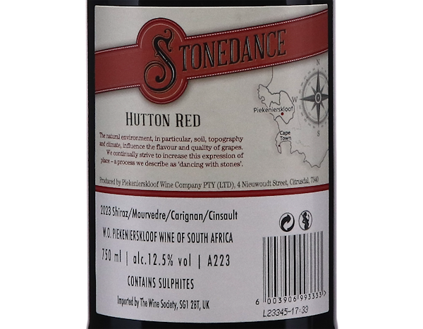 Stonedance Hutton Red, Piekenierskloof 2023