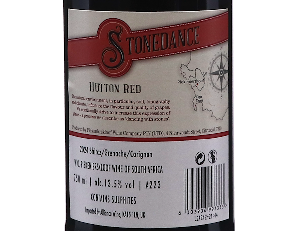 Stonedance Hutton Red, Piekenierskloof 2024