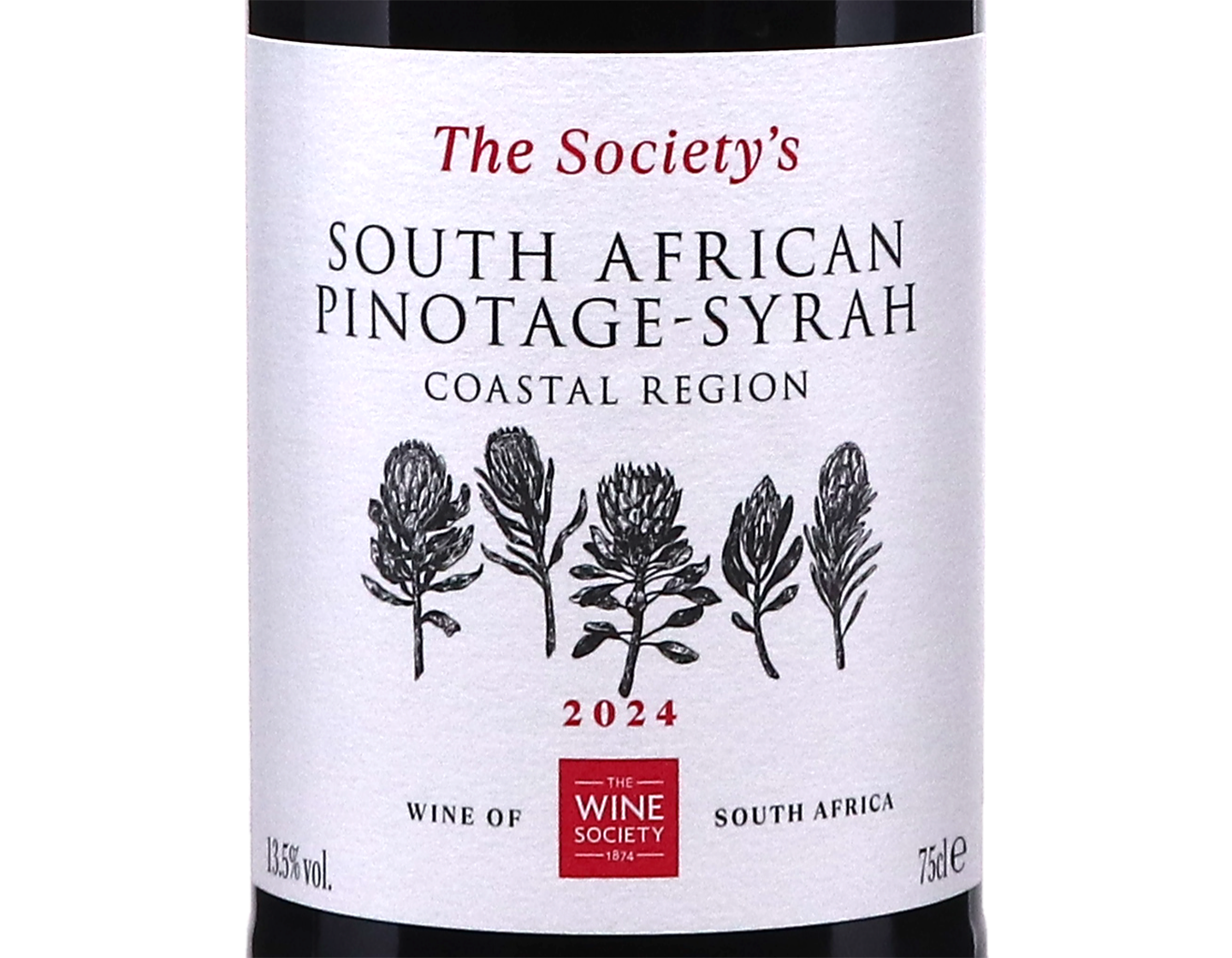 The Society's South African Pinotage Syrah Coastal Region 2024
