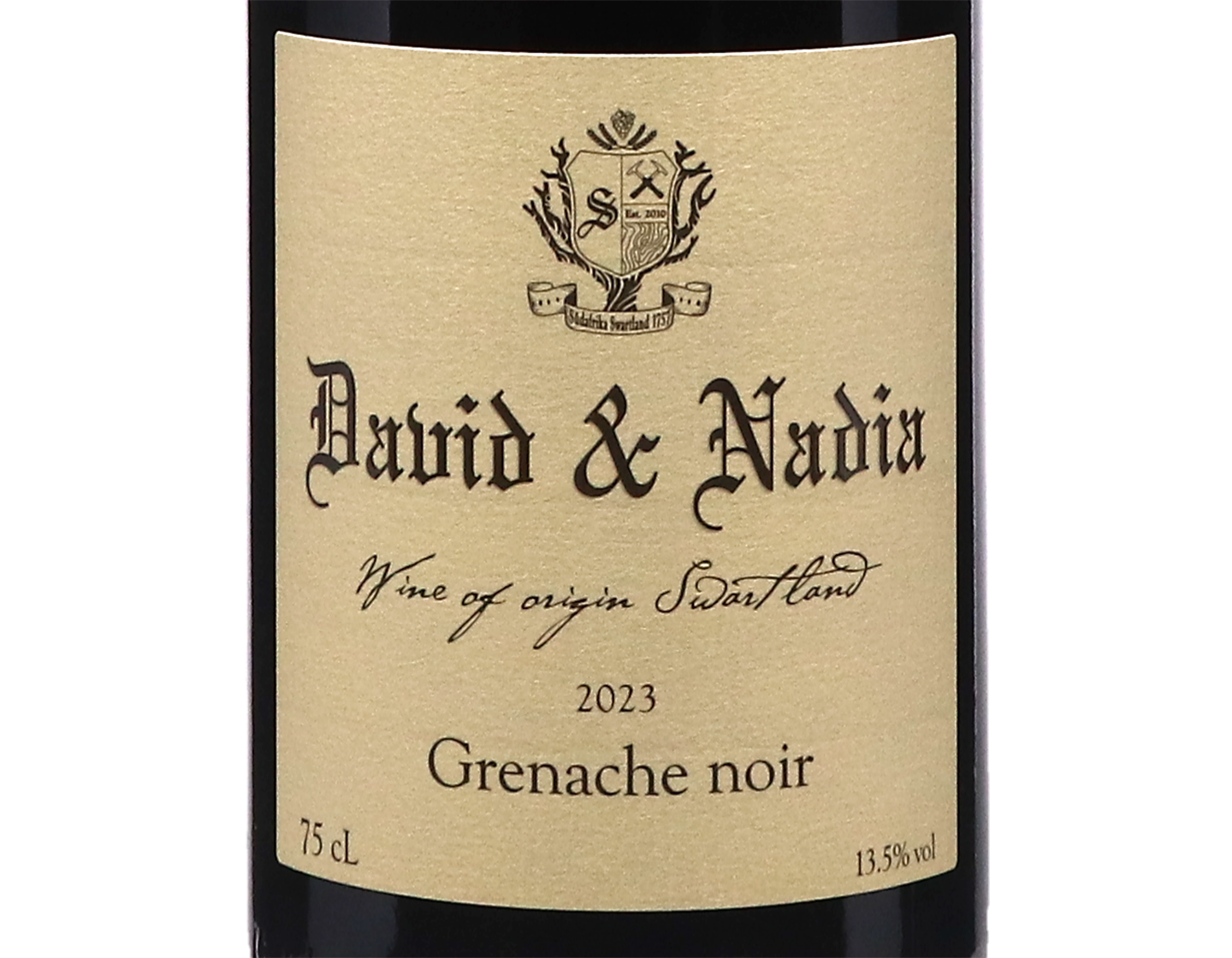 David and Nadia Grenache Swartland 2023