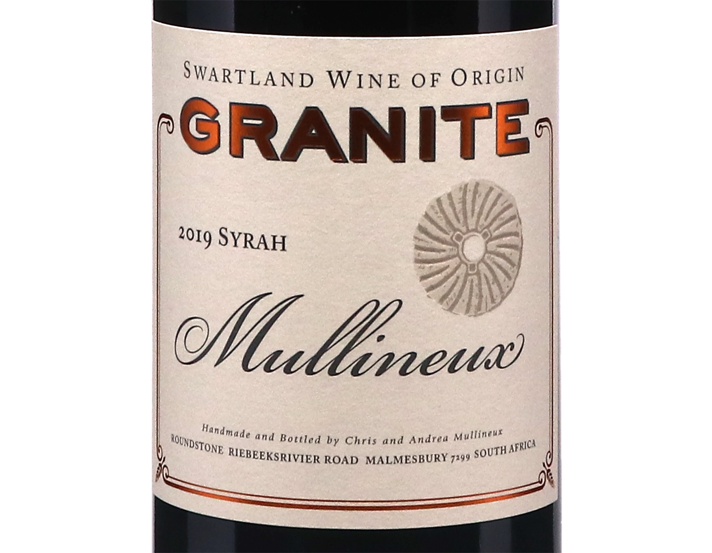 Mullineux Granite Syrah,Swartland 2019
