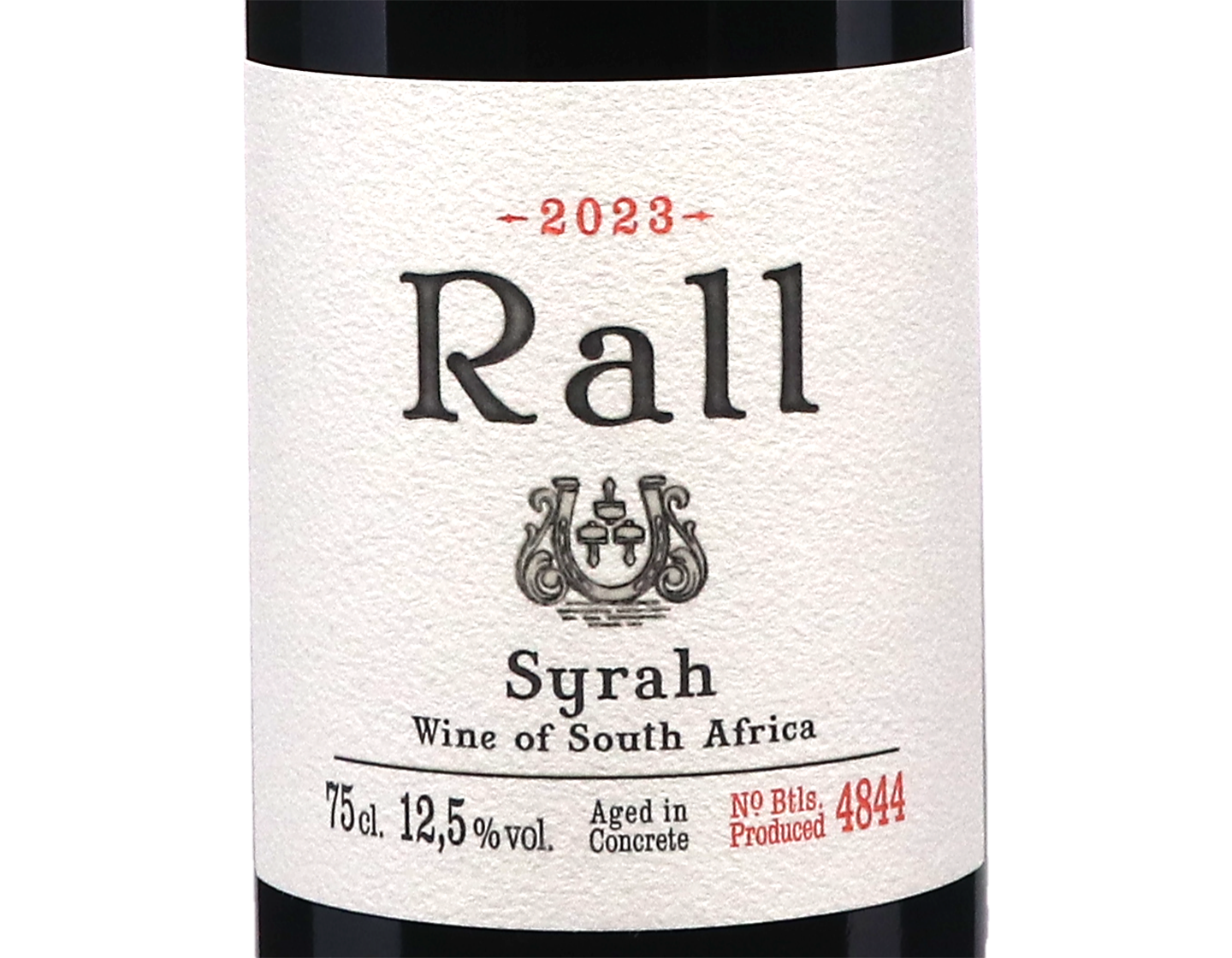 Rall Syrah,Swartland 2023