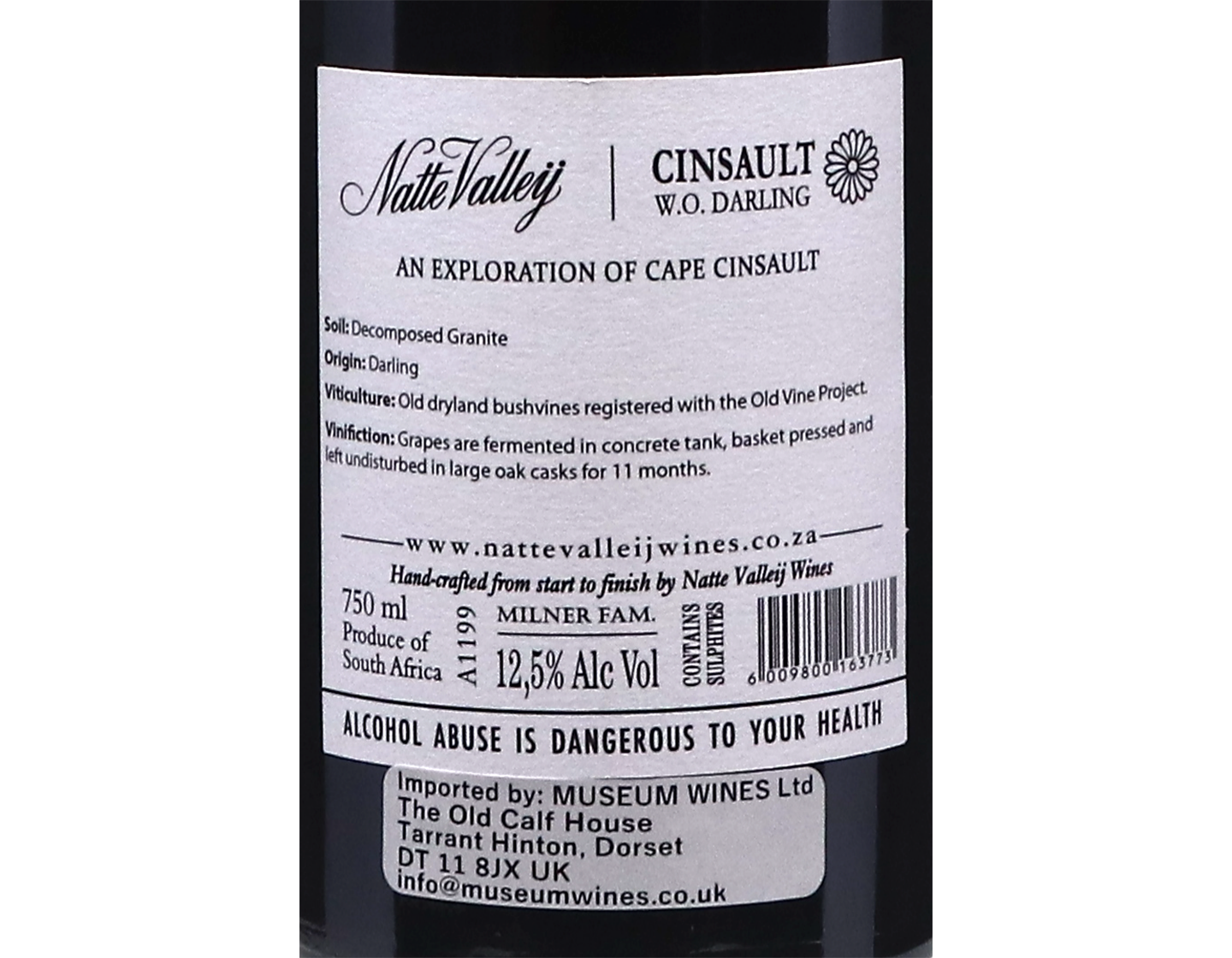 Natte Valleij Cinsault Darling 2023