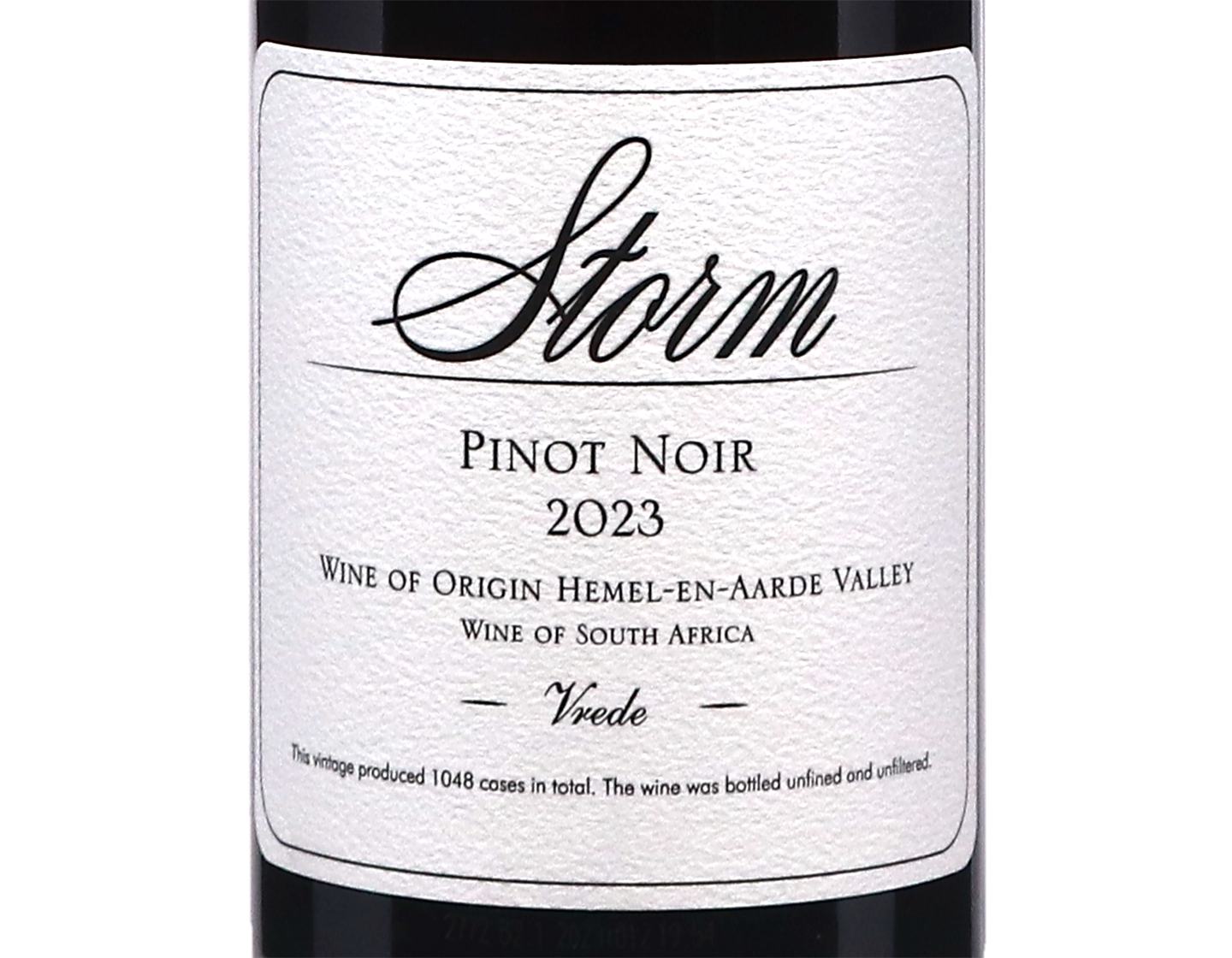 Storm 'Vrede' Pinot Noir, Hemel-en-Aarde Valley 2023