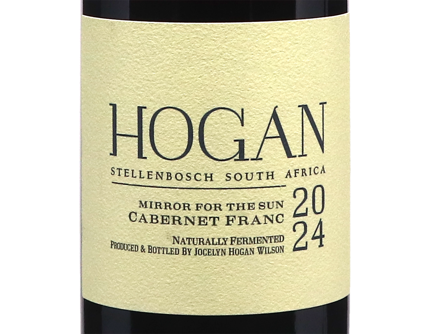 Hogan Mirror for the Sun Cabernet Franc Stellenbosch 2024