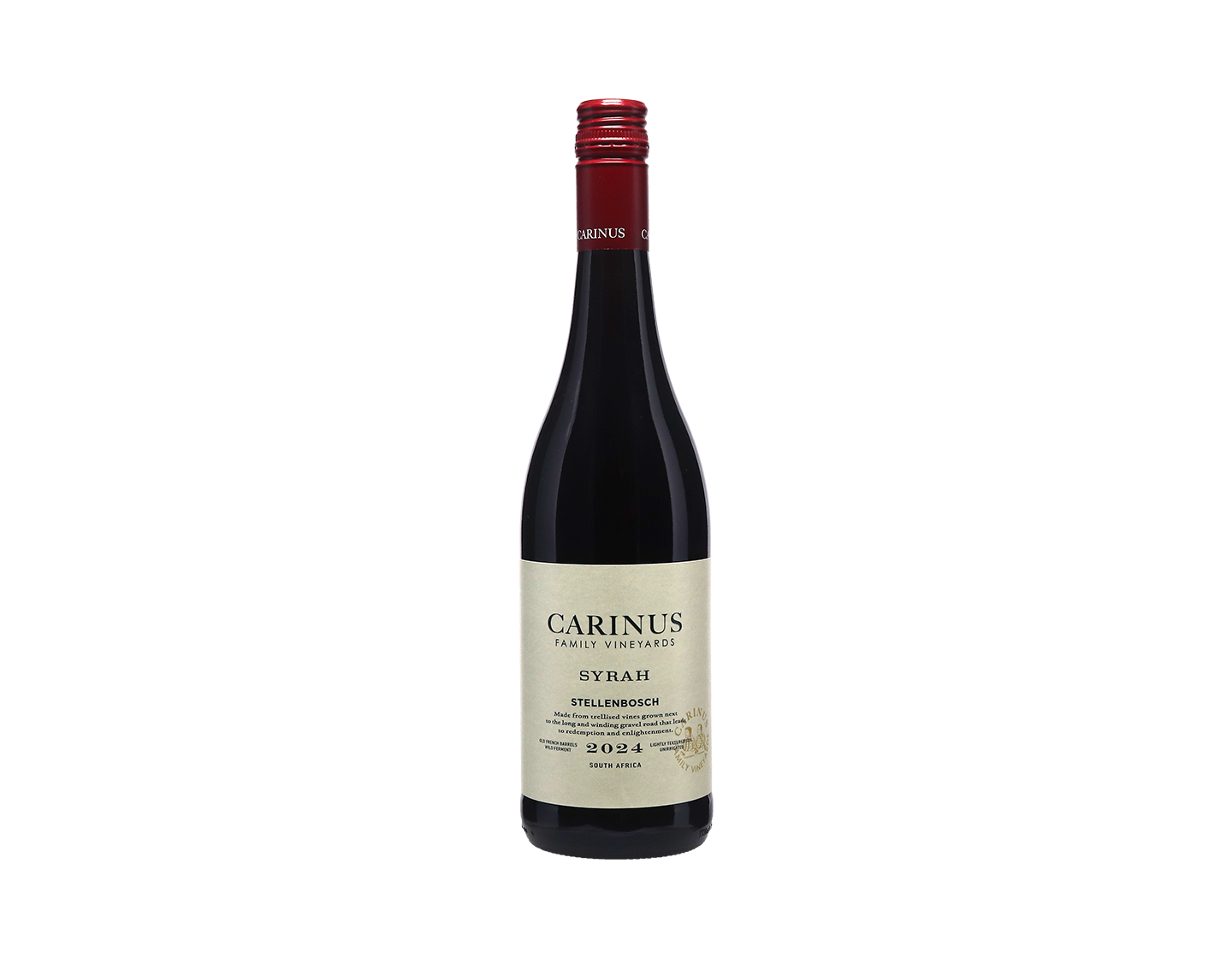 Carinus Family Vineyards Syrah, Stellenbosch 2024