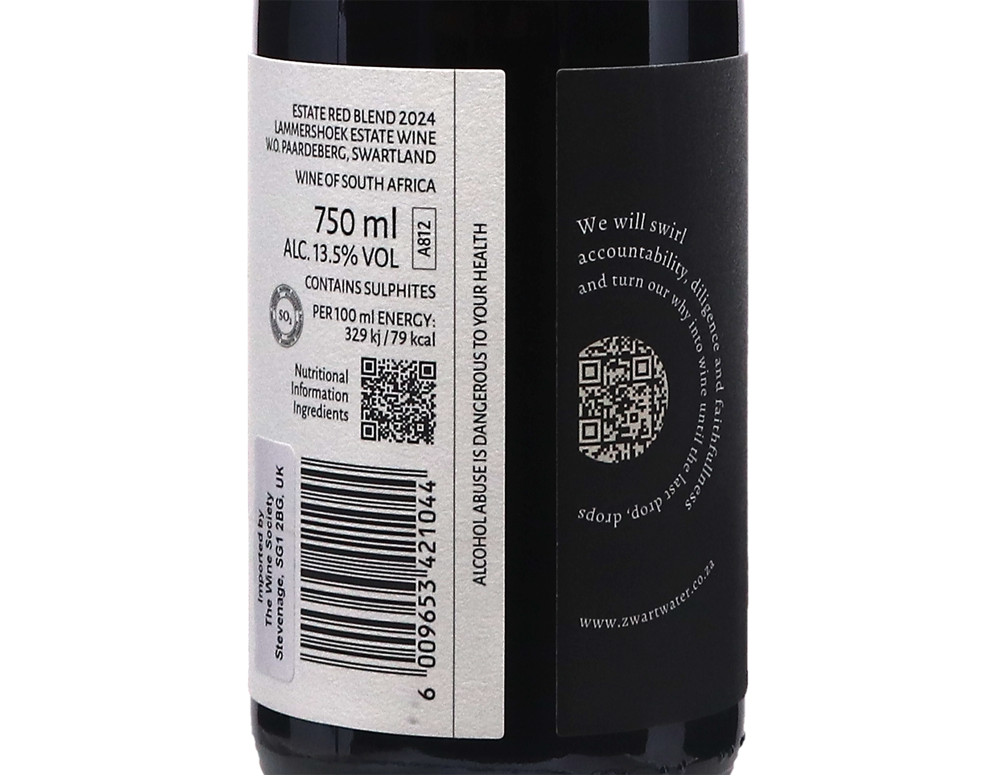Zwartwater Estate Red Paardeberg 2024