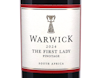 Warwick First Lady Pinotage Stellenbosch 2024 view 2