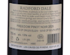 Radford Dale Freedom Pinot Noir Elgin 2025 ORGANIC view 3