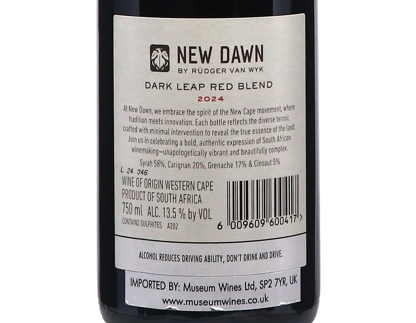 New Dawn Dark Leap Western Cape 2024