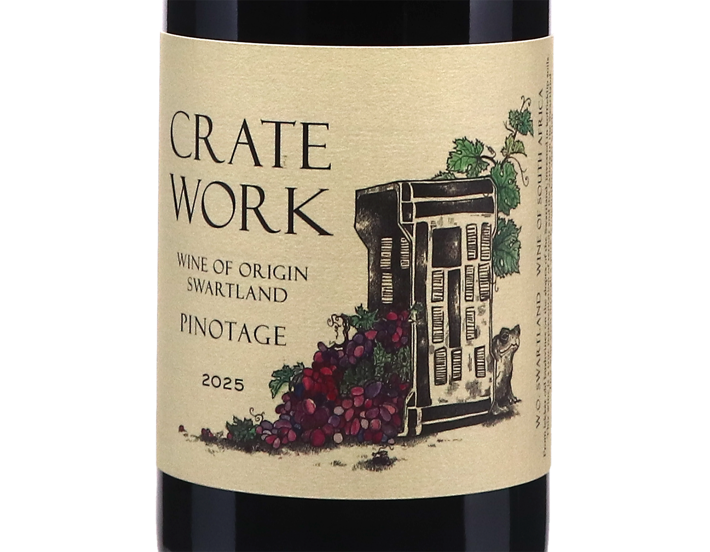 Crate Work Wines Pinotage Swartland 2025