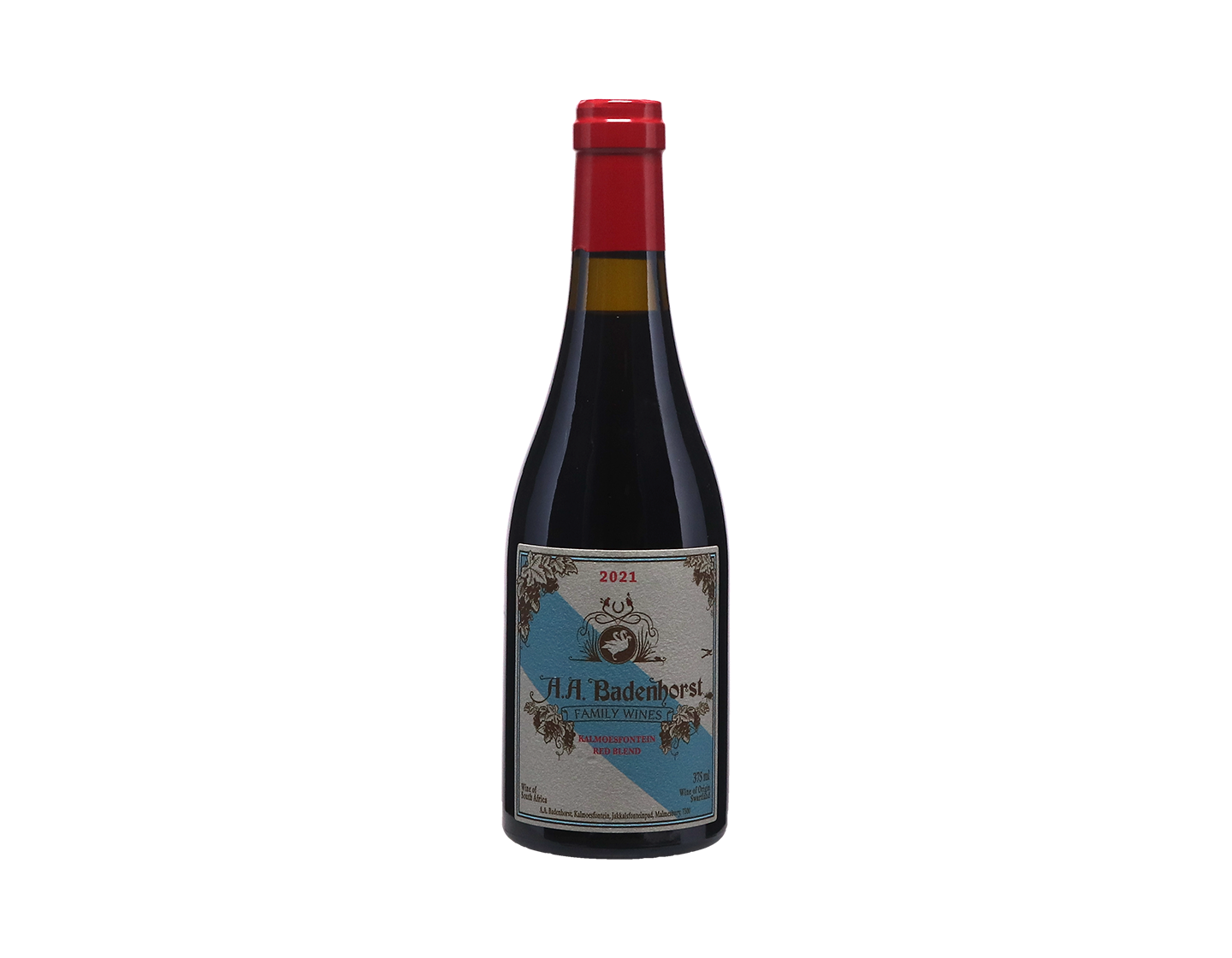 Half bottle of A. A. Badenhorst Kalmoesfontein Red Blend, Swartland 2021