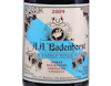 A A Badenhorst Kalmoesfontein Red Blend Swartland 2009 view 2