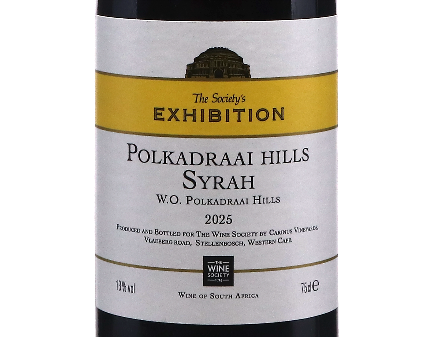 The Society's Exhibition Syrah Polkadraai Hills 2025