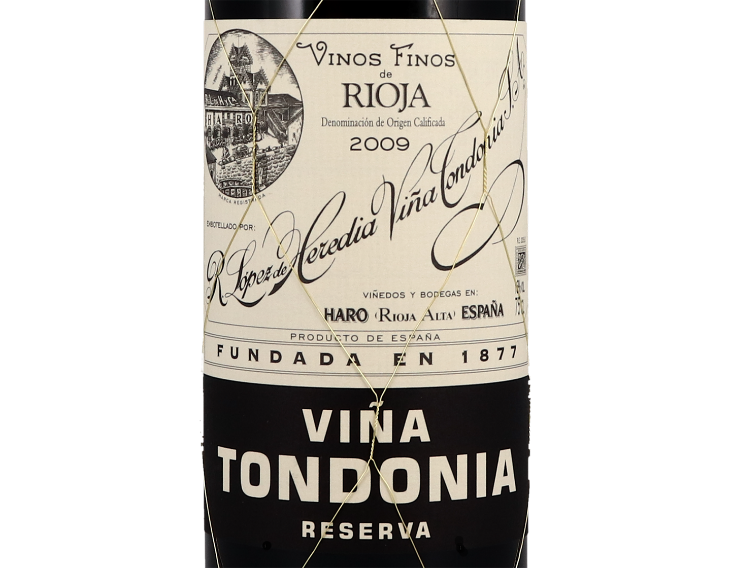 Lopez de Heredia Vina Tondonia Reserva Rioja 2009