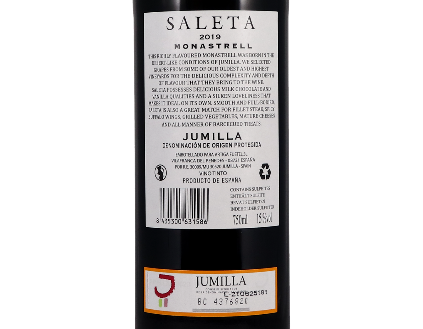 Saleta Monastrell 2019