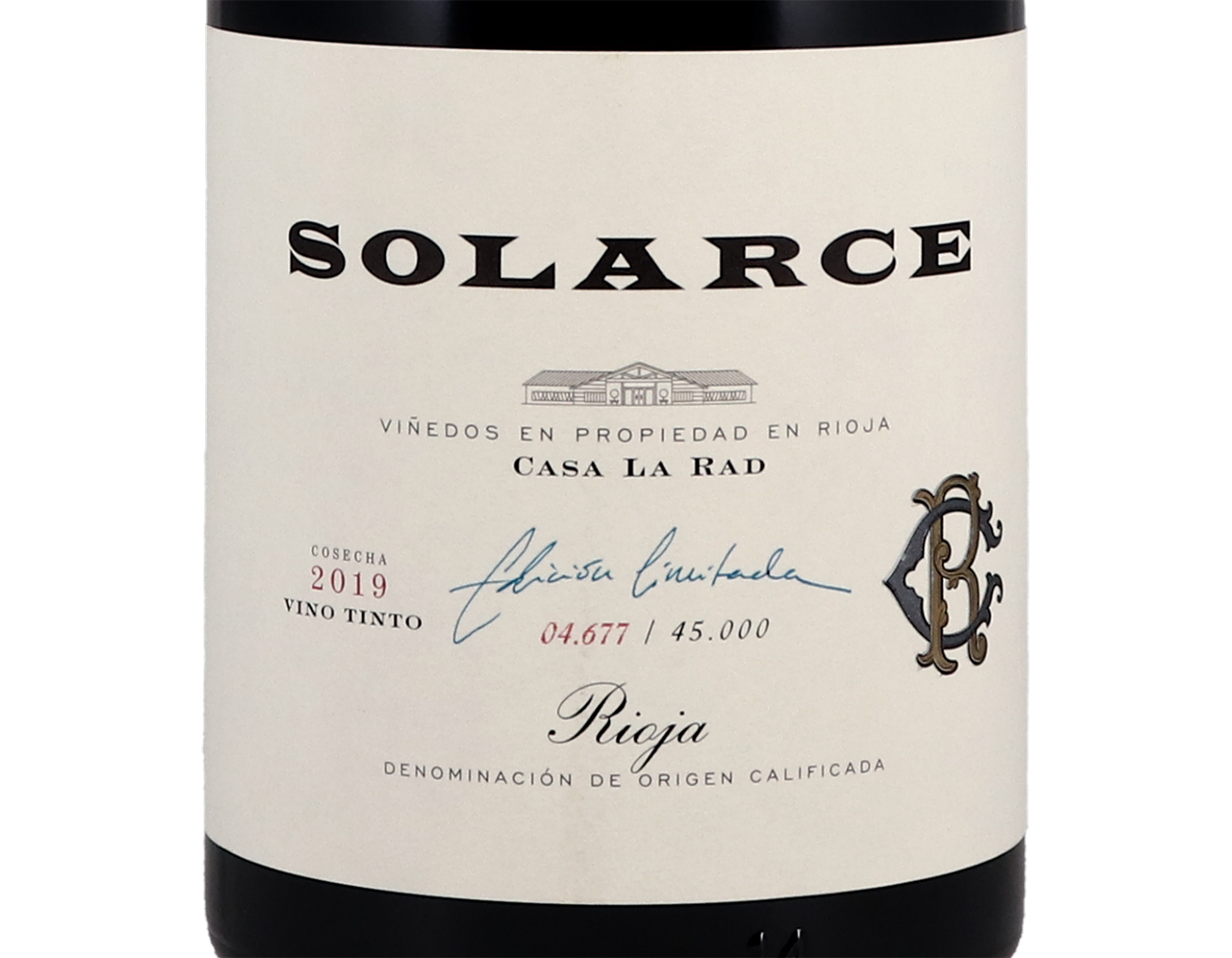 Casa La Rad Solarce, Rioja 2019