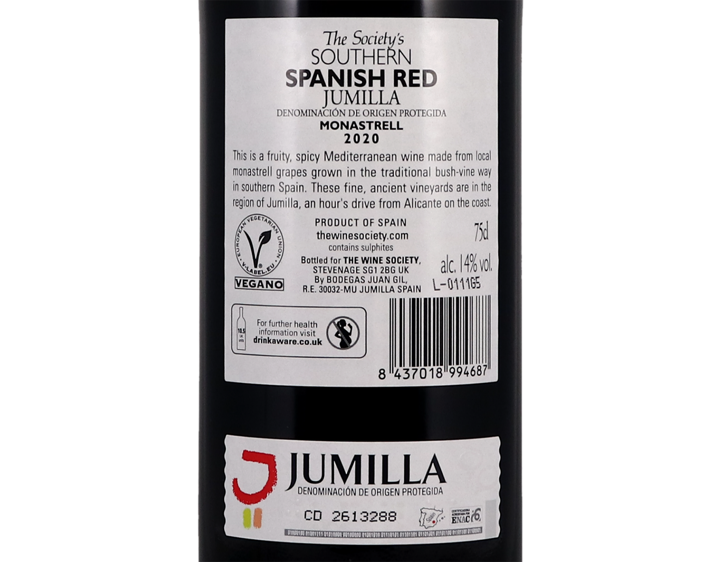The Society's Southern Spanish Red Jumilla 2020