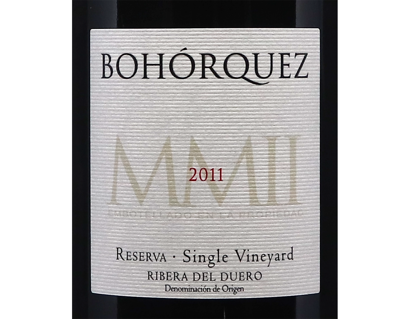 Bohorquez Reserva Ribera del Duero 2011 Magnum