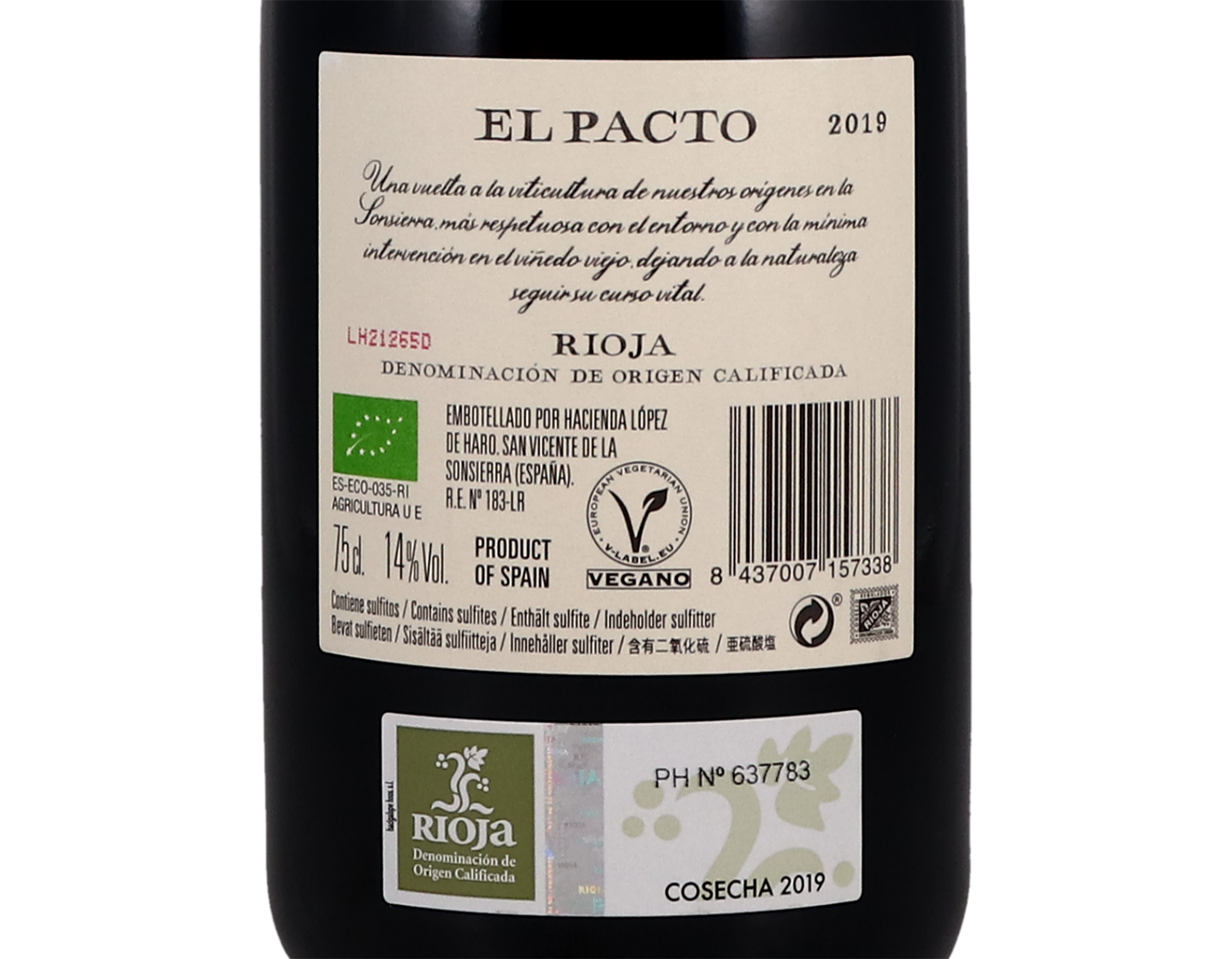 El Pacto Rioja 2019