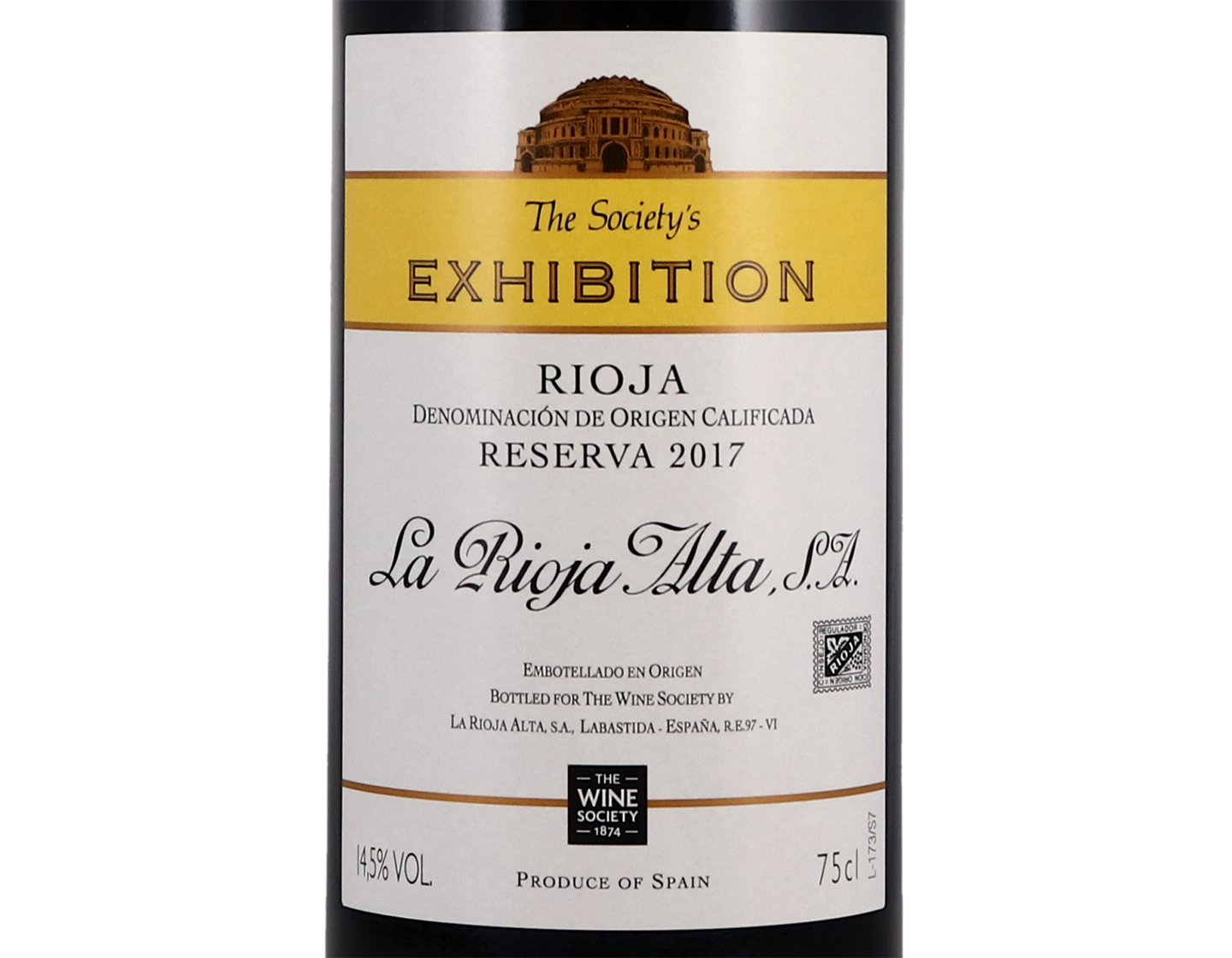 The Society's Exhibition Rioja Reserva 2017