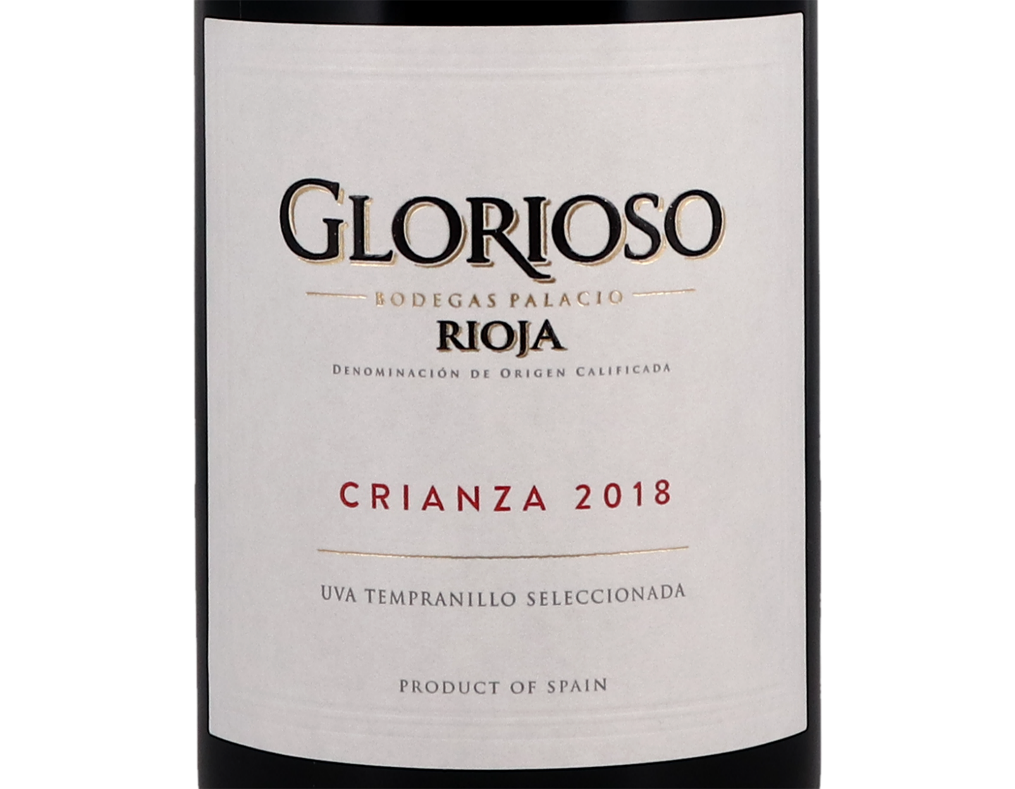 Glorioso Crianza, Rioja 2018